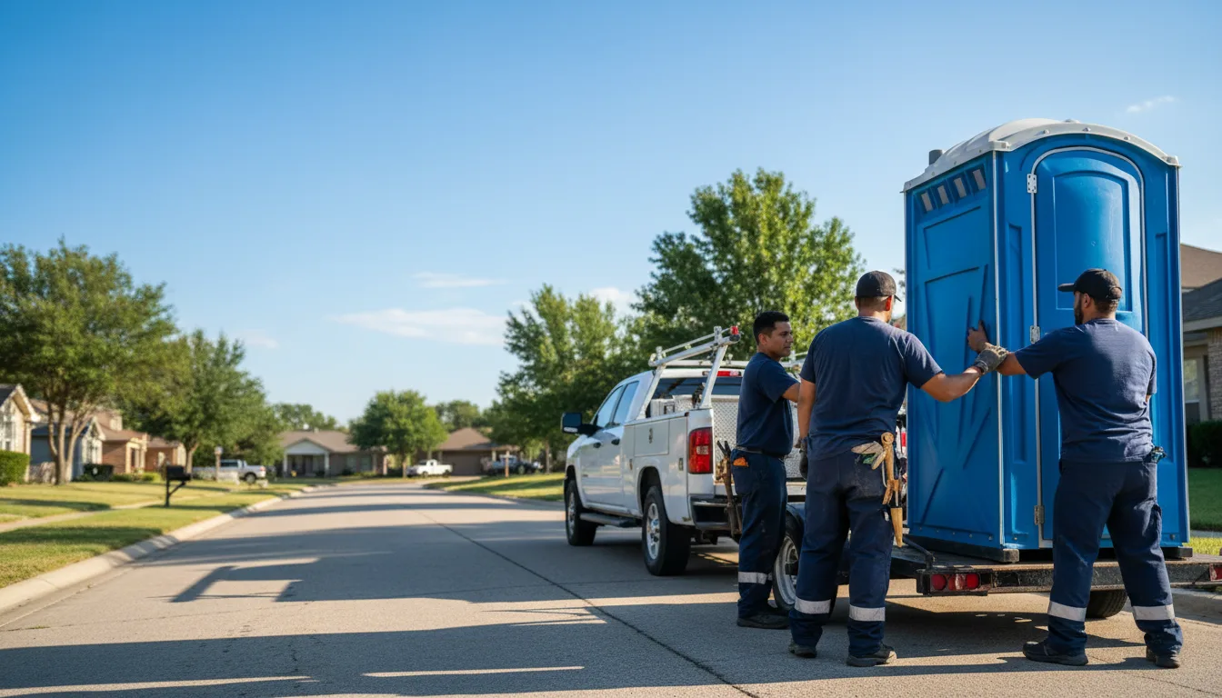 Portable Toilet Rental in Channing, MI near me